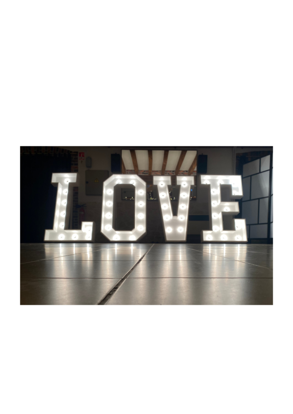 LOVE Géant blanc